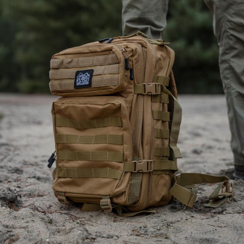 Туристическа раница OFFLANDER Survival 43 l khaki 6