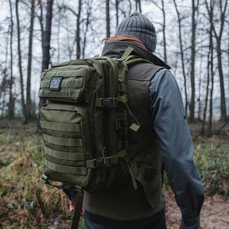 Туристическа раница OFFLANDER Survival 43 l green 8