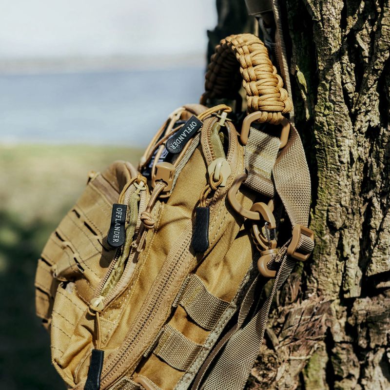 Тактическа чанта OFFLANDER Tactic 5 l khaki 8
