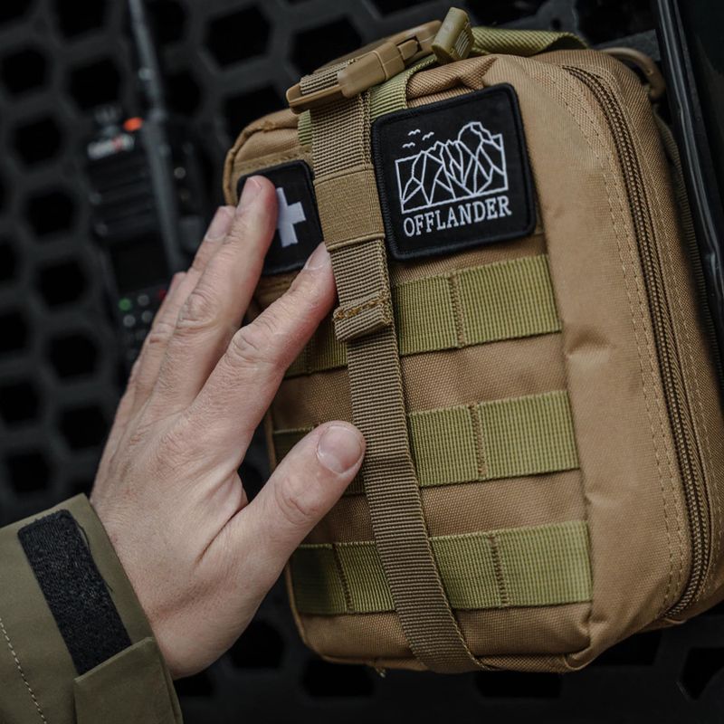 Тактическа чанта OFFLANDER Molle 3 l khaki 6