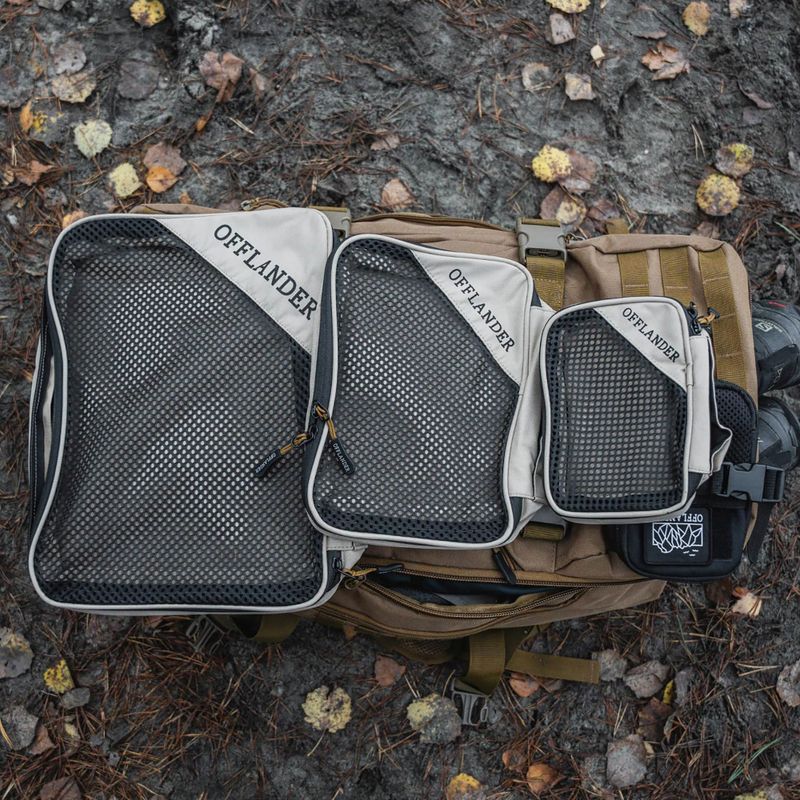 Туристически органайзер OFFLANDER Set 3 pack sand/black 7