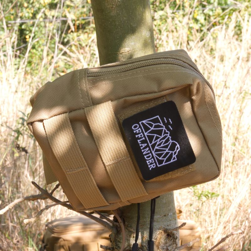 Тактическа чанта OFFLANDER Molle 1 l khaki 8