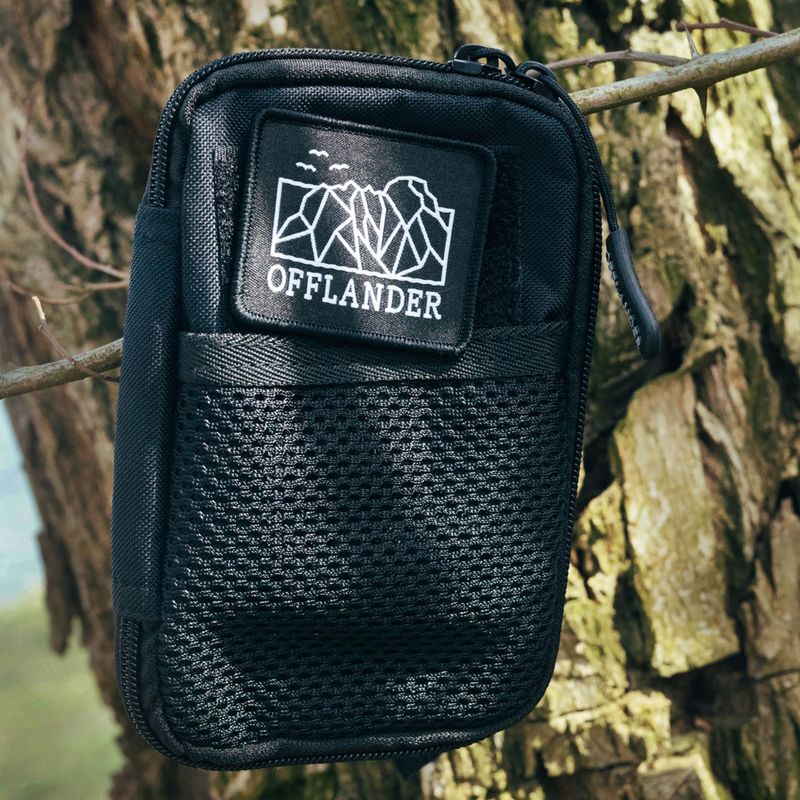 Тактическа чанта Offlander Molle z rzepem na dokumenty black 8