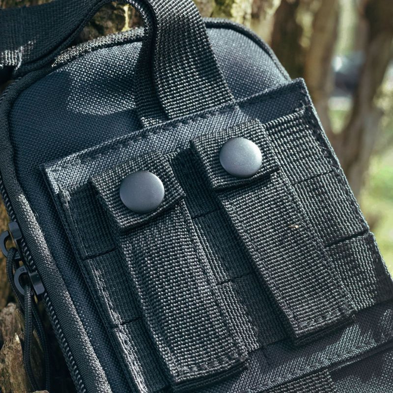 Тактическа чанта Offlander Molle z rzepem na dokumenty black 10
