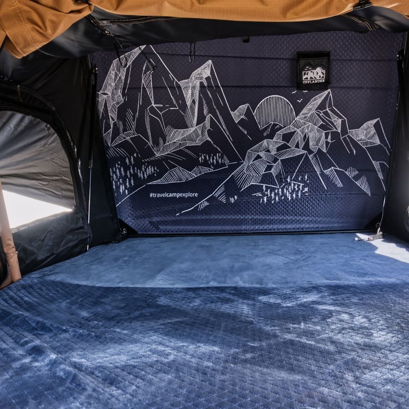 Покривна палатка 2-местна OFFLANDER Fold 2 Grizzly beige/brown 11