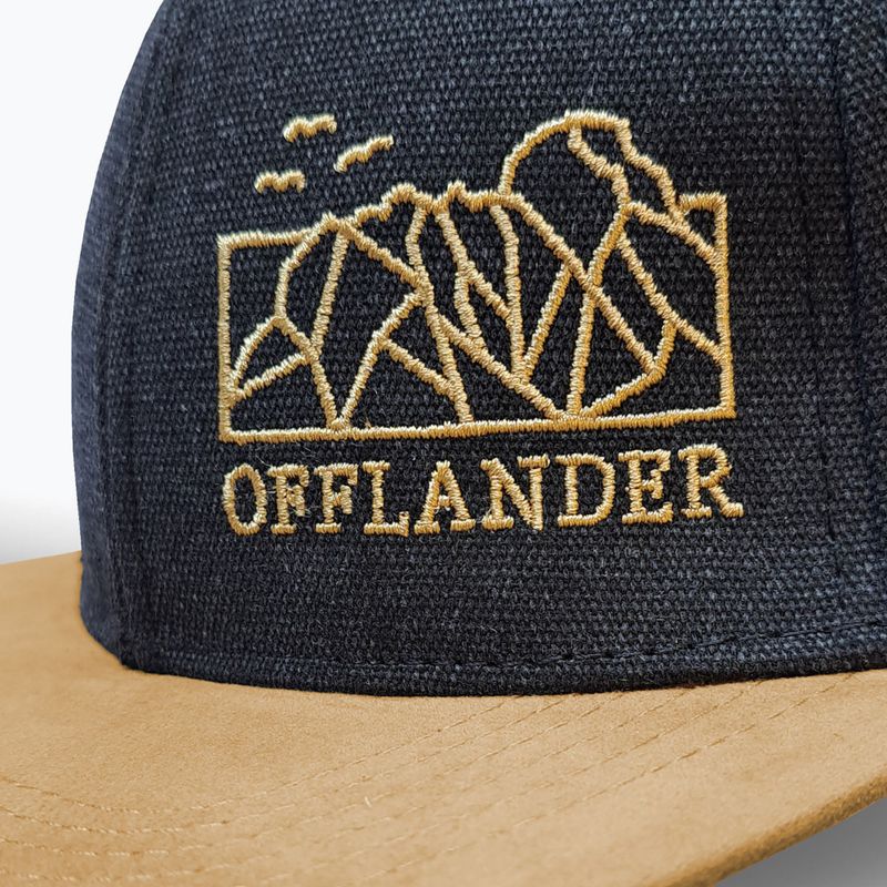Шапка с козирка Offlander Snapback black/sand 3