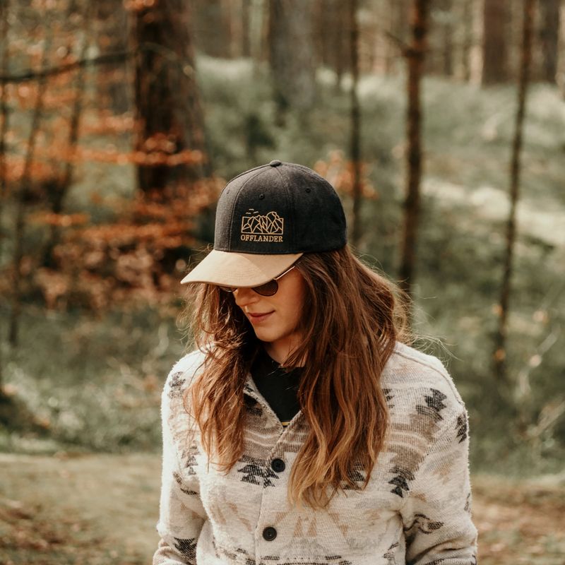 Шапка с козирка Offlander Snapback black/sand 6