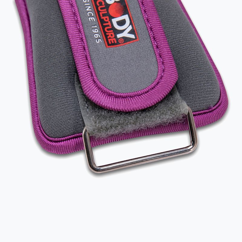 Тежести за китки Body Sculpture Bb 2700U 2 x 0,5 kg grey/purple 4