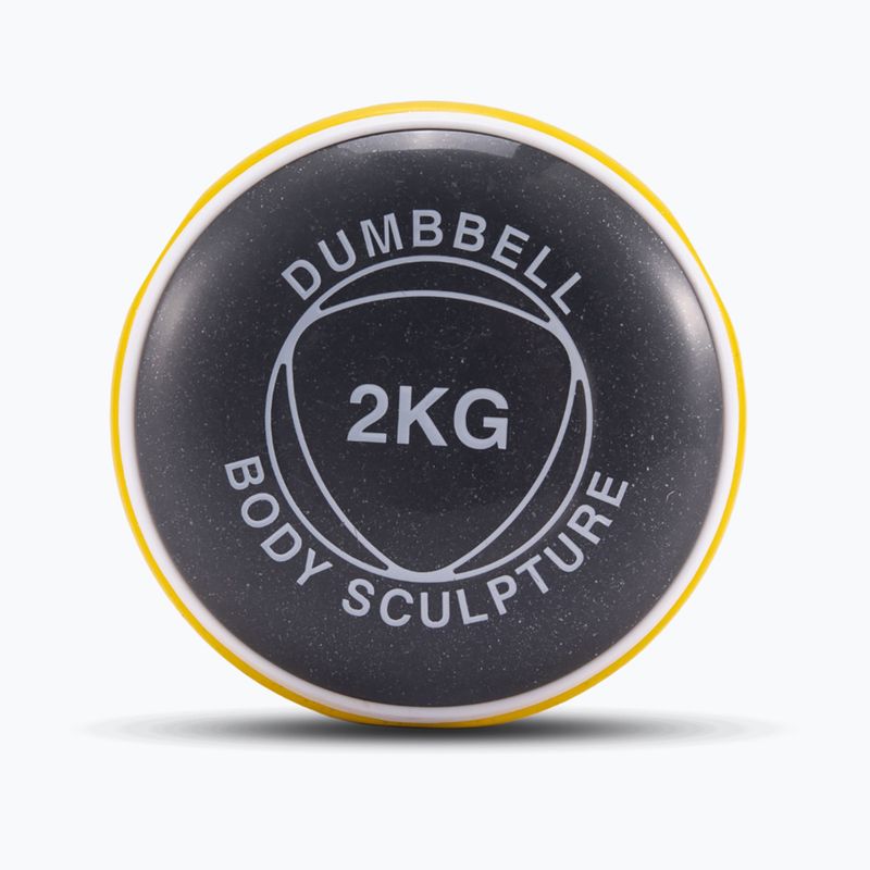 Комплект дъмбели със стойка Body Sculpture Smart Bw 108Dt 24 kg yellow/blue/black 6