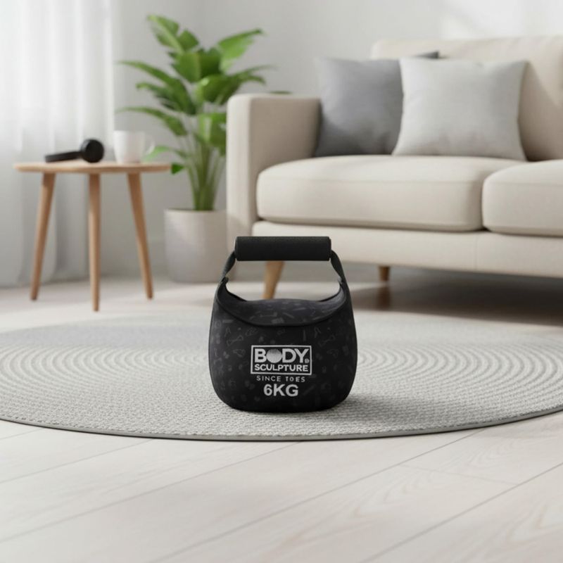 Кетълбел Body Sculpture Soft Bw 134 6 kg black 6