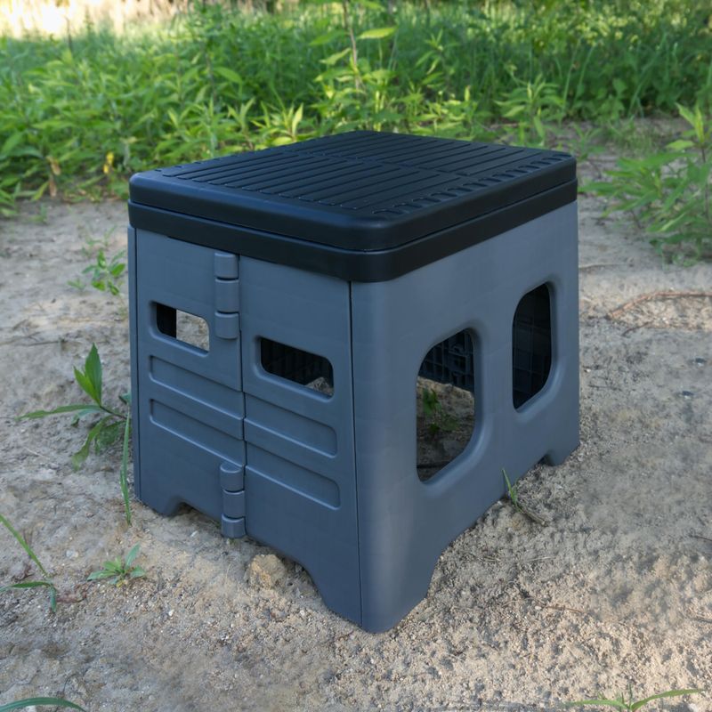 Туристическа тоалетна OFFLANDER Portable Folding Camping Toilet black 4