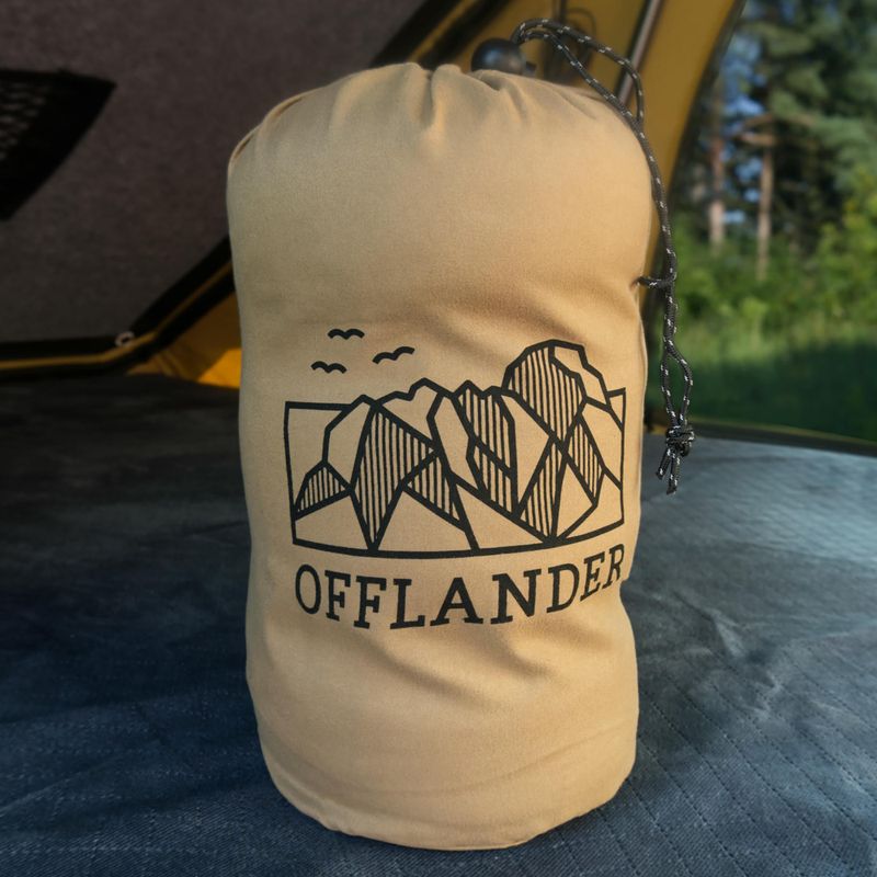 Туристическа възглавница OFFLANDER Pillow sand 5