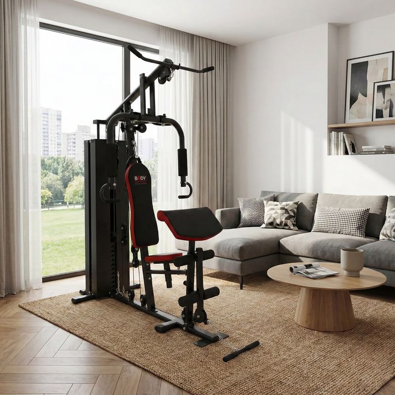 Мултифункционален фитнес уред Atlas Body Sculpture Multigym BMG 4305 black 5
