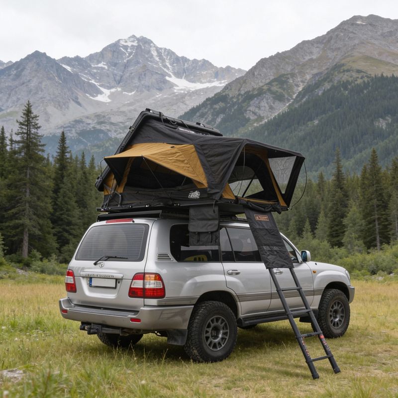 Покривна палатка 3-местна OFFLANDER Fold E 150 brown/black 10