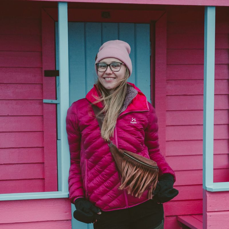 Зимна шапка Offlander Off_Cacc_60 pink 2