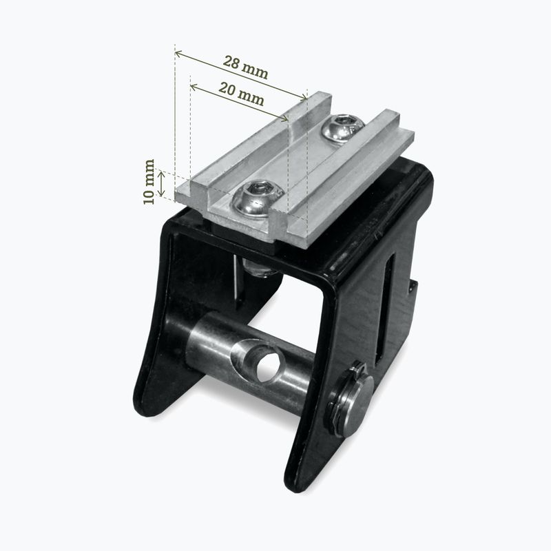 Монтажна дръжка OFFLANDER Anti-Theft Roof Tent Brackets 4 pack black 8