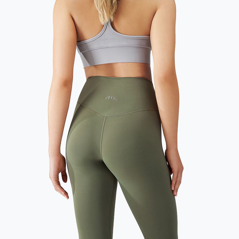 Дамски клинове за йога JOYINME 7/8 green 801135 3