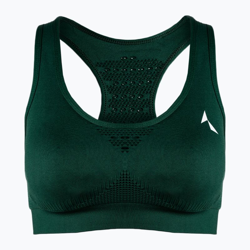 Дамски сутиен за тренировка Carpatree Phase Seamless green CP-PSB-BG