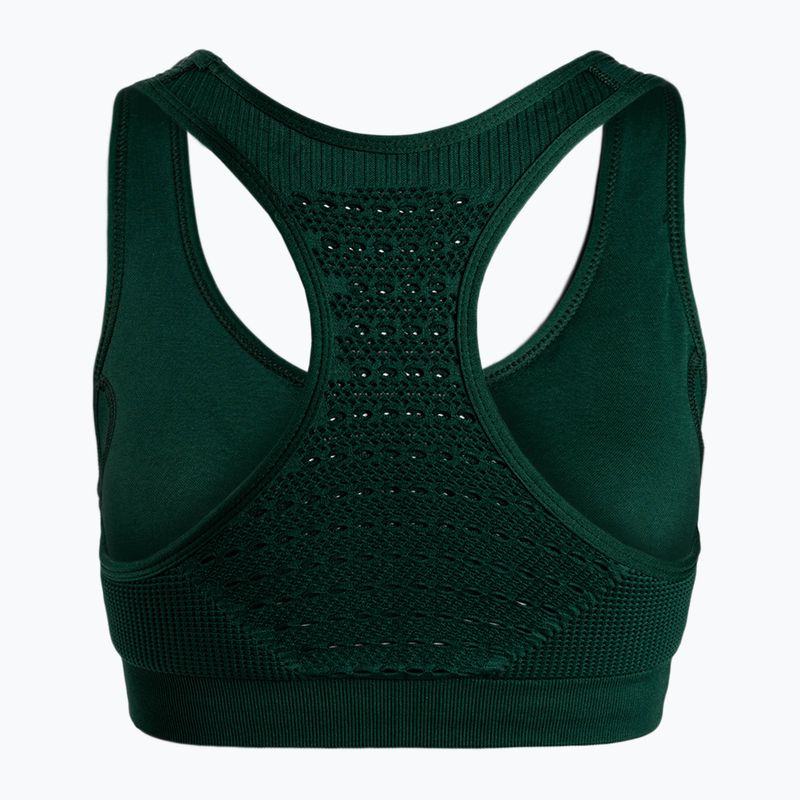 Дамски сутиен за тренировка Carpatree Phase Seamless green CP-PSB-BG 2