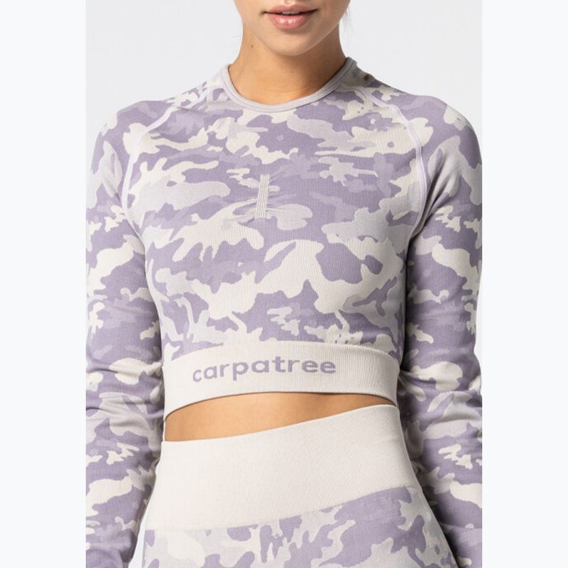 Дамски топ за тренировка Carpatree Camo Seamless purple 4