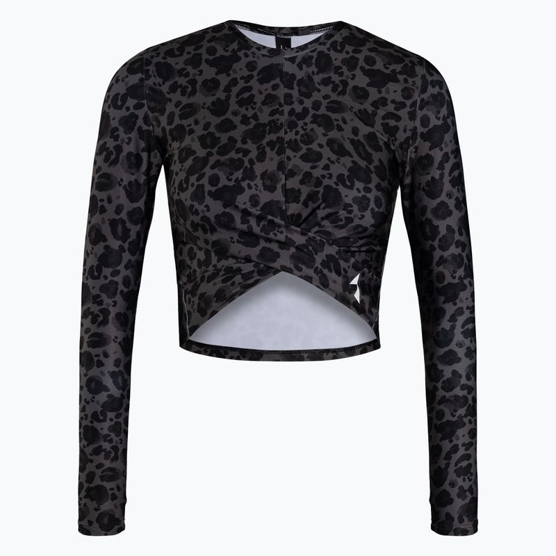 Дамска тениска Carpatree Gaia Thermoactive Panter LS black-grey