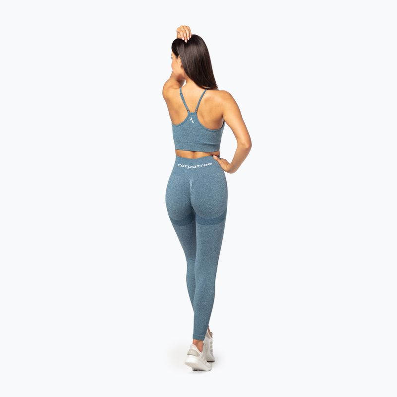 Сутиен fitness Carpatree Allure Seamless mallard blue 4