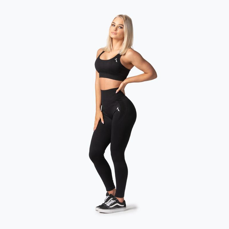 Дамски безшевни тренировъчни гамаши Carpatree Arcade black 3