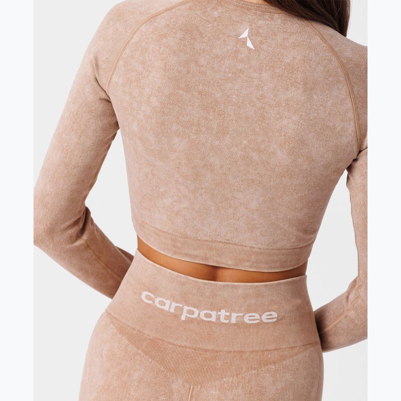 Спортна блуза с дълъг ръкав Carpatree Yasmine Seamless beige stone wash 5