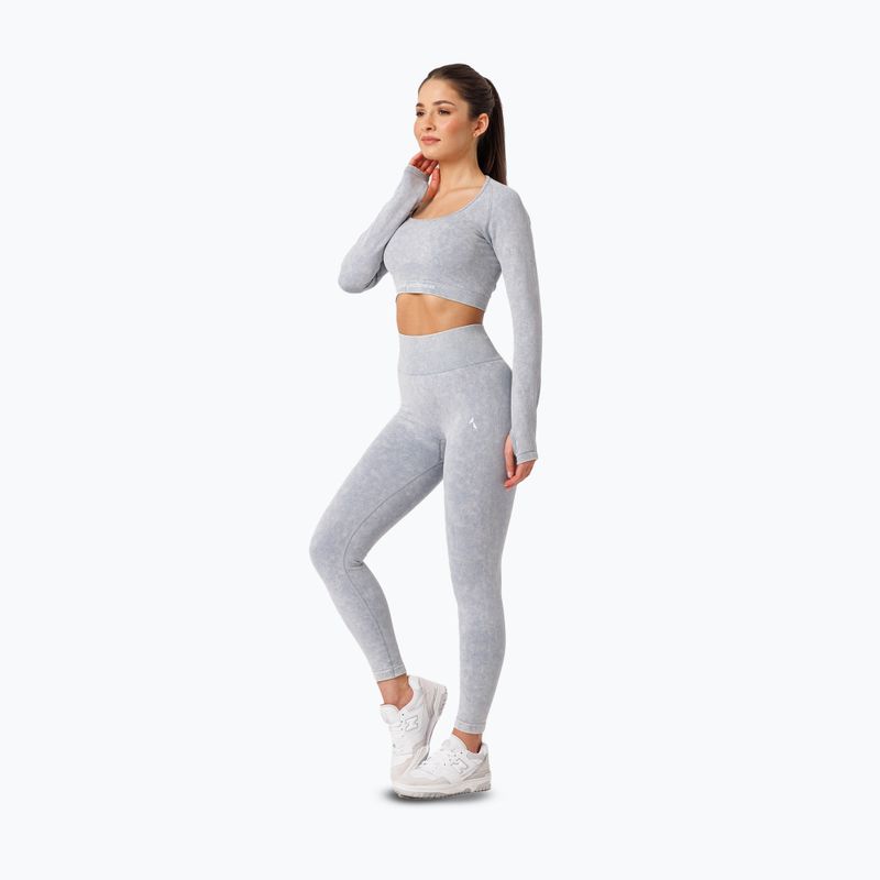 Дамски клинове за тренировка Carpatree Yasmine Seamless blue stone wash 2
