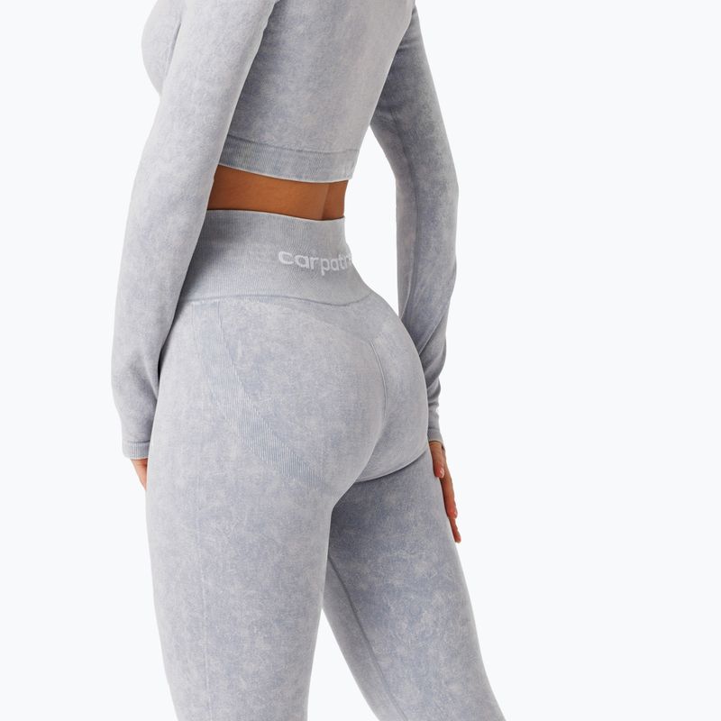 Дамски клинове за тренировка Carpatree Yasmine Seamless blue stone wash 7
