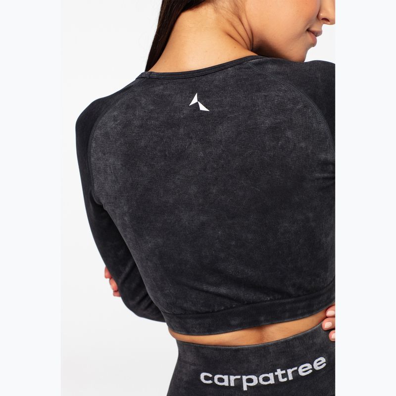 Дамски тренировъчен топ Carpatree Yasmine Seamless Longsleeves black 4