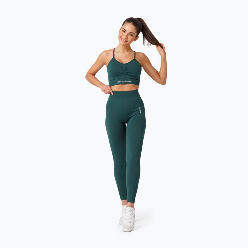 Сутиен fitness Carpatree Allure Seamless forest green 2