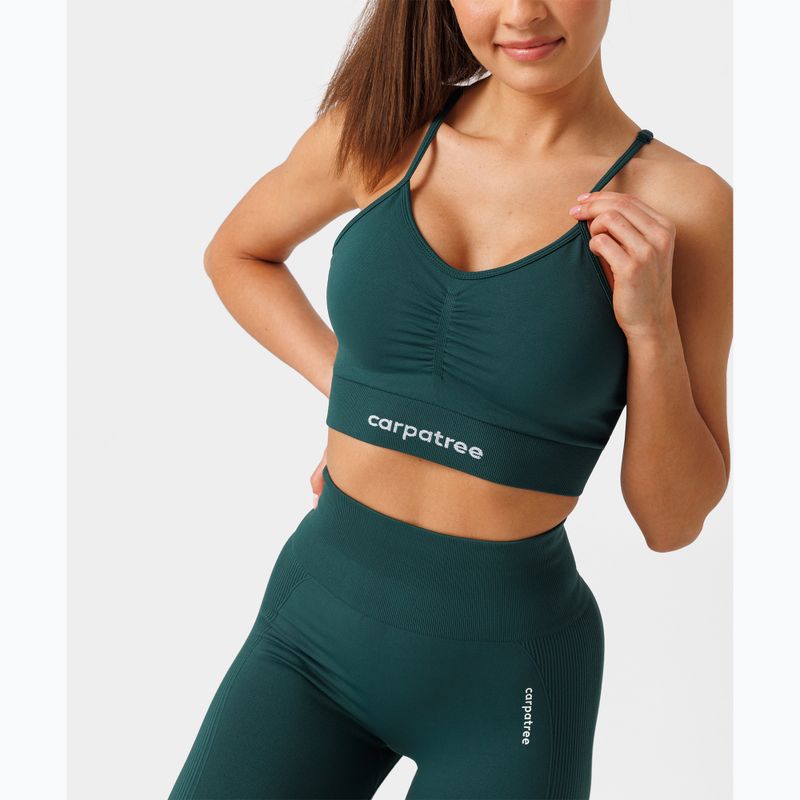 Сутиен fitness Carpatree Allure Seamless forest green 6