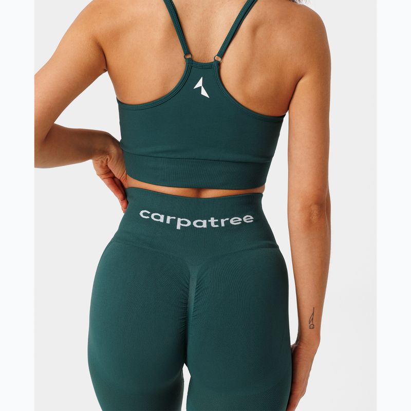 Сутиен fitness Carpatree Allure Seamless forest green 7