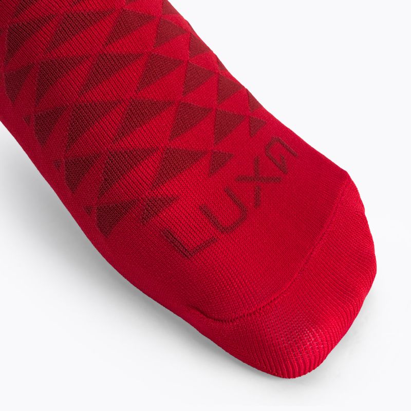 Чорапи за колоездене Luxa Asymmetric red 4