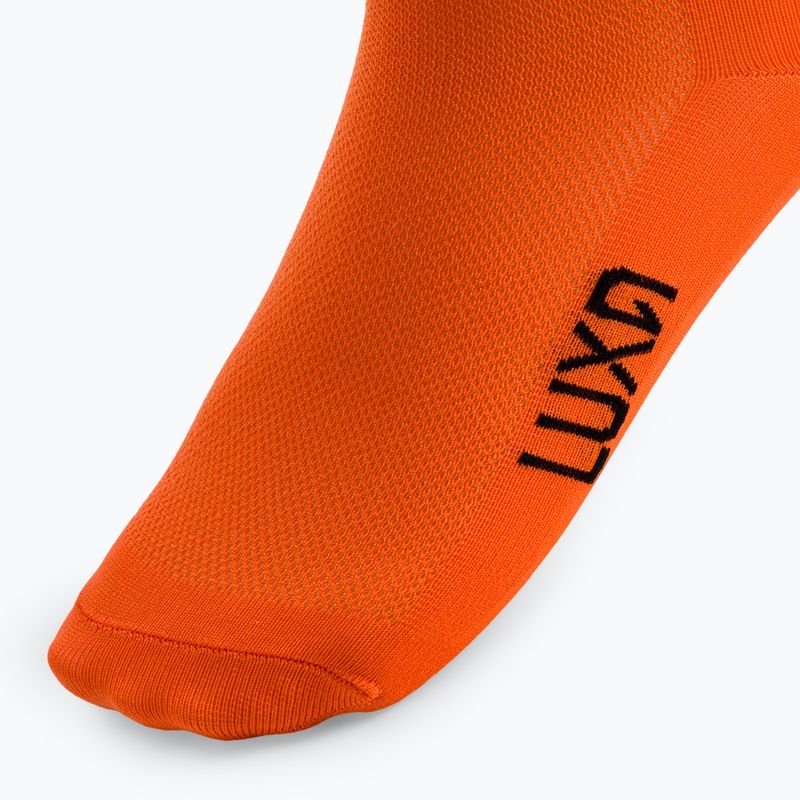 Чорапи за колоездене Luxa Classic оранжеви 4