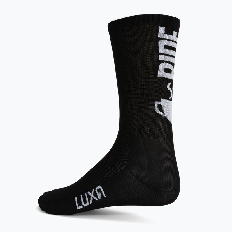 Luxa Coffee Ride чорапи за колоездене черни 5