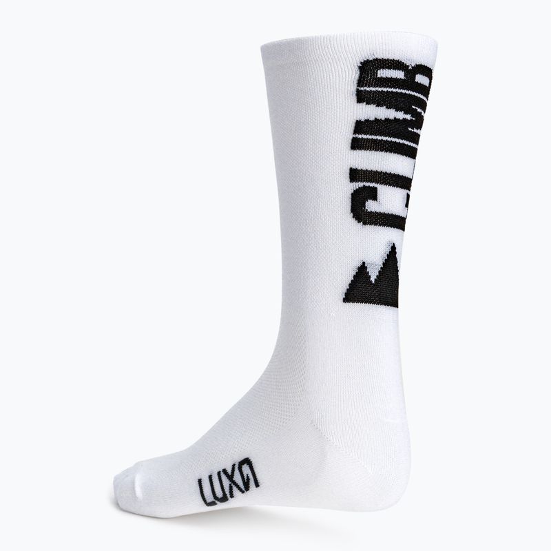 LUXA Born to Climb чорапи за колоездене бели LAM21SBTCWS1 5