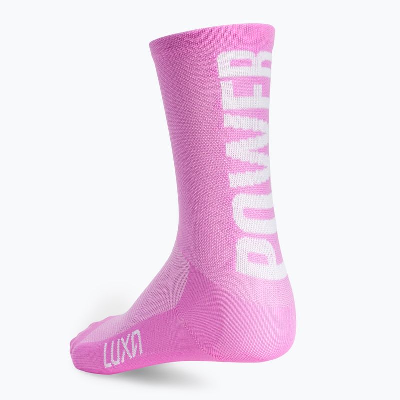 Дамски чорапи за колоездене LUXA Girls Power pink LAM21SGPL1S 5