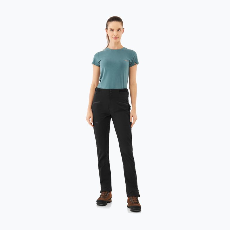 Дамски панталони за трекинг Viking Expander Warm black 2