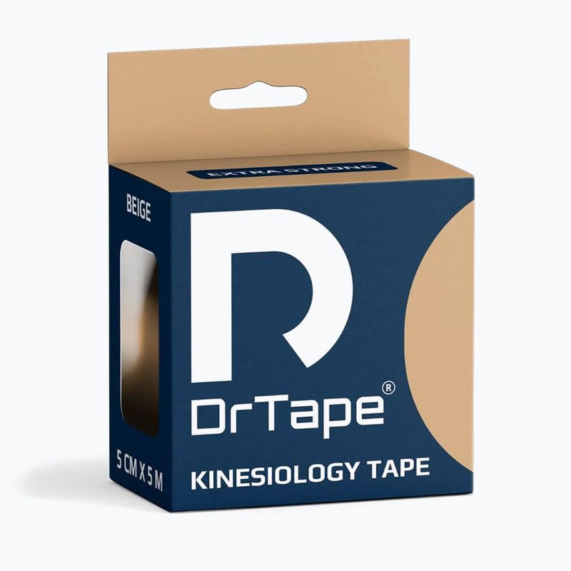 Кинезио лента DrTape beige 4