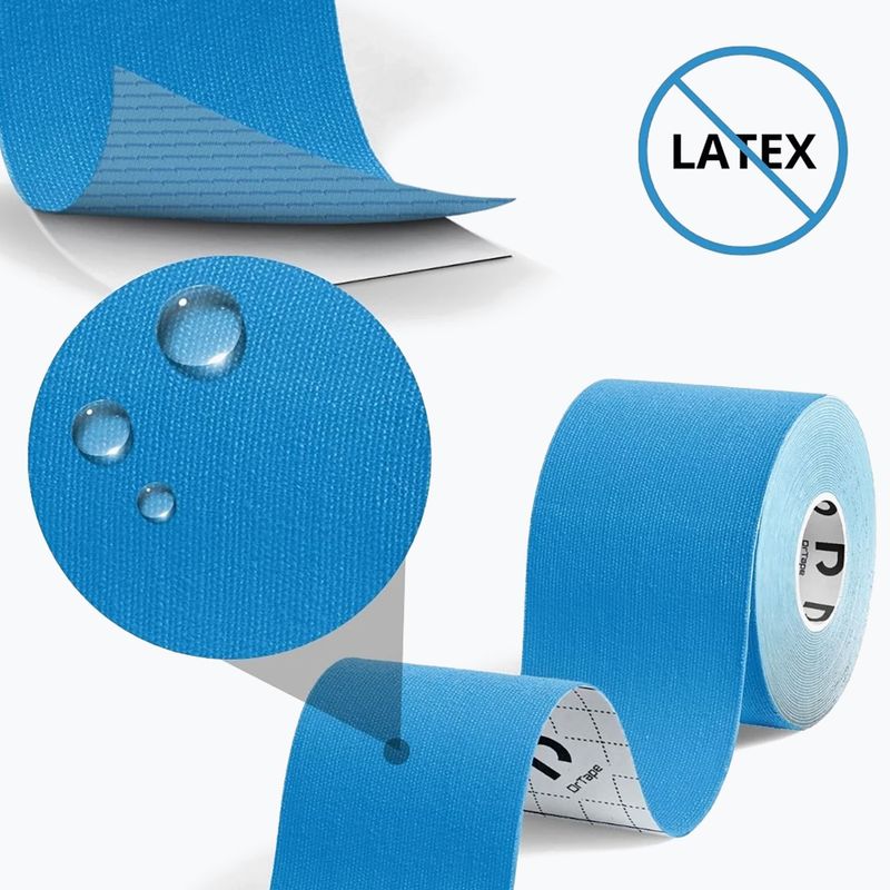 Кинезио лента DrTape blue 3