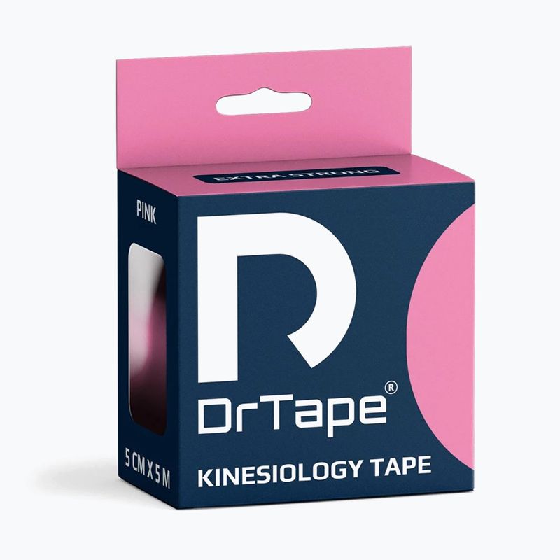 Кинезио лента DrTape pink 4