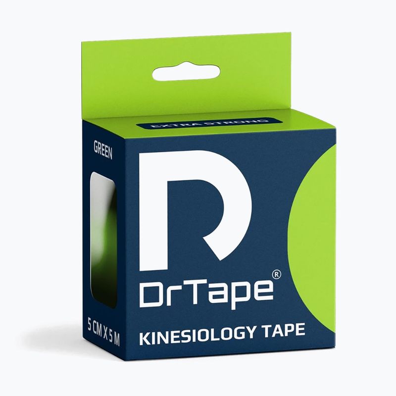 Кинезио лента DrTape зелен 4