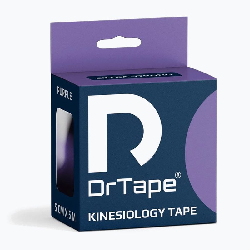 Кинезио лента DrTape purple 4