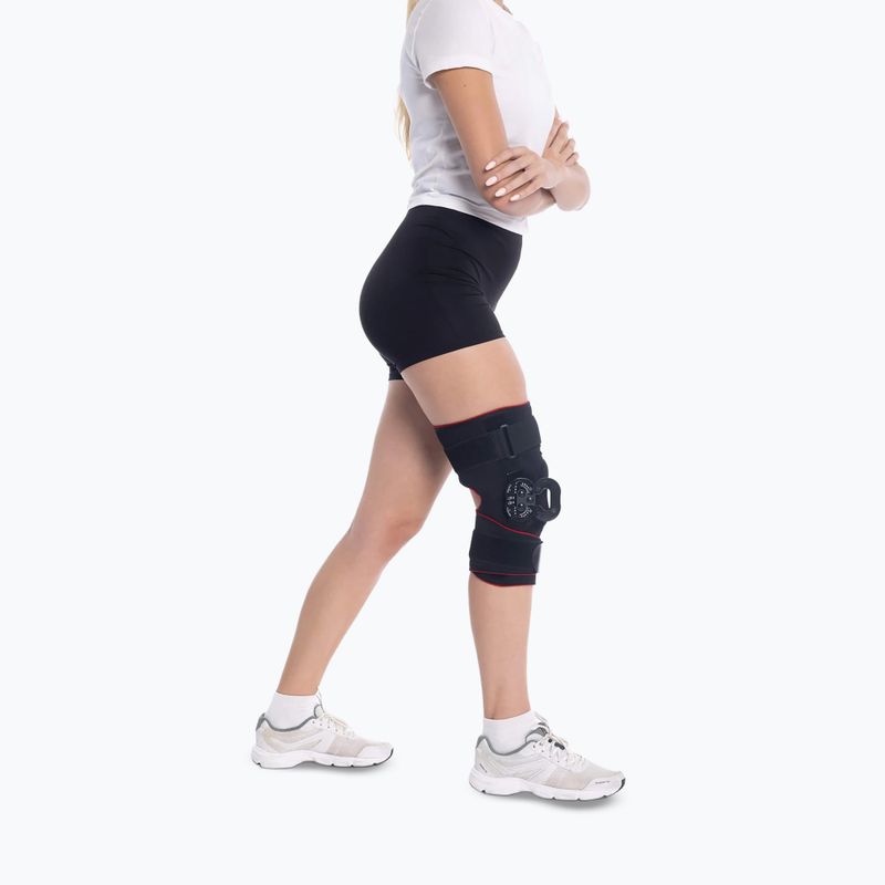 Стабилизатор за коляното MSupport Red black 3