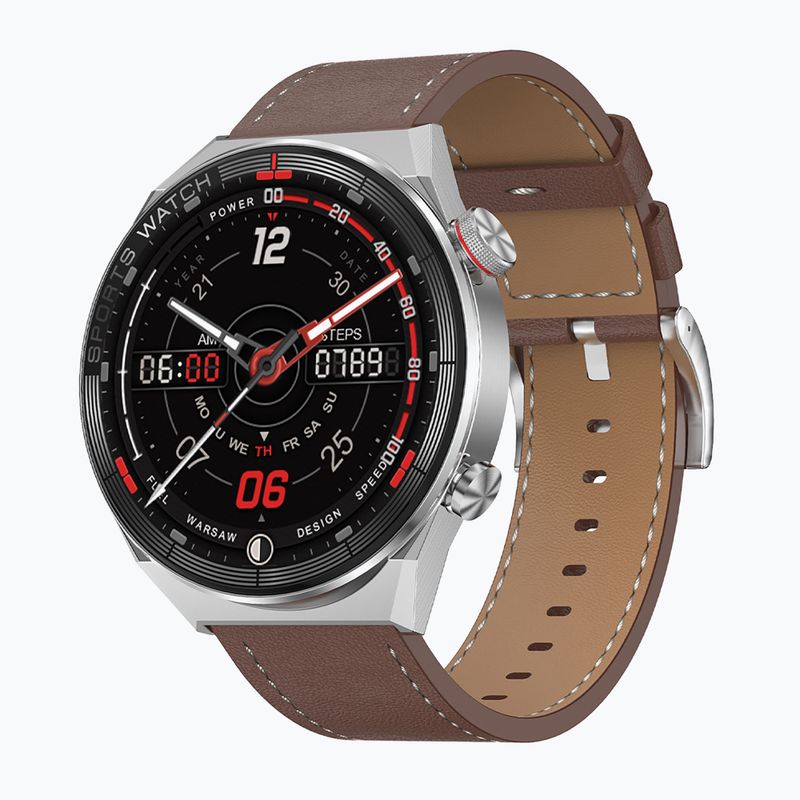 Часовник Watchmark Maverick silver/brown 5