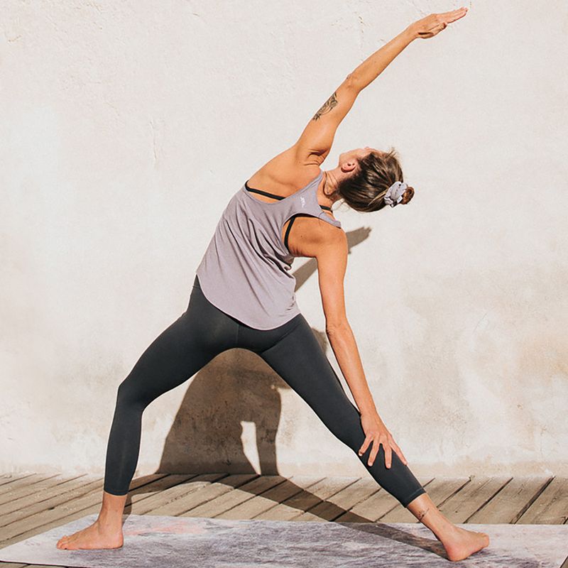 Пътуващо килимче за йога JOYINME Flow Nano 1 mm синьо 800504 5