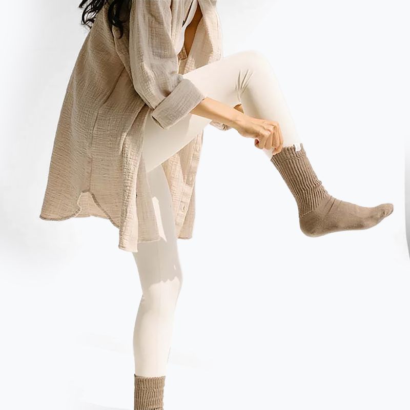 Дамски чорапи JOYINME Ground Yourself taupe brown 2