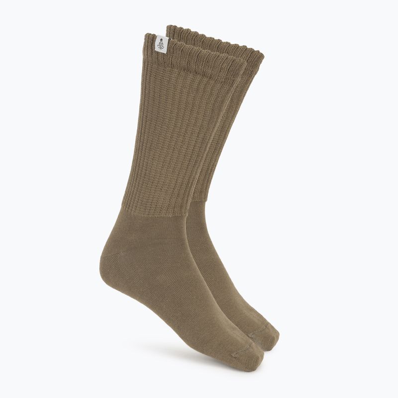 Дамски чорапи JOYINME Ground Yourself taupe brown